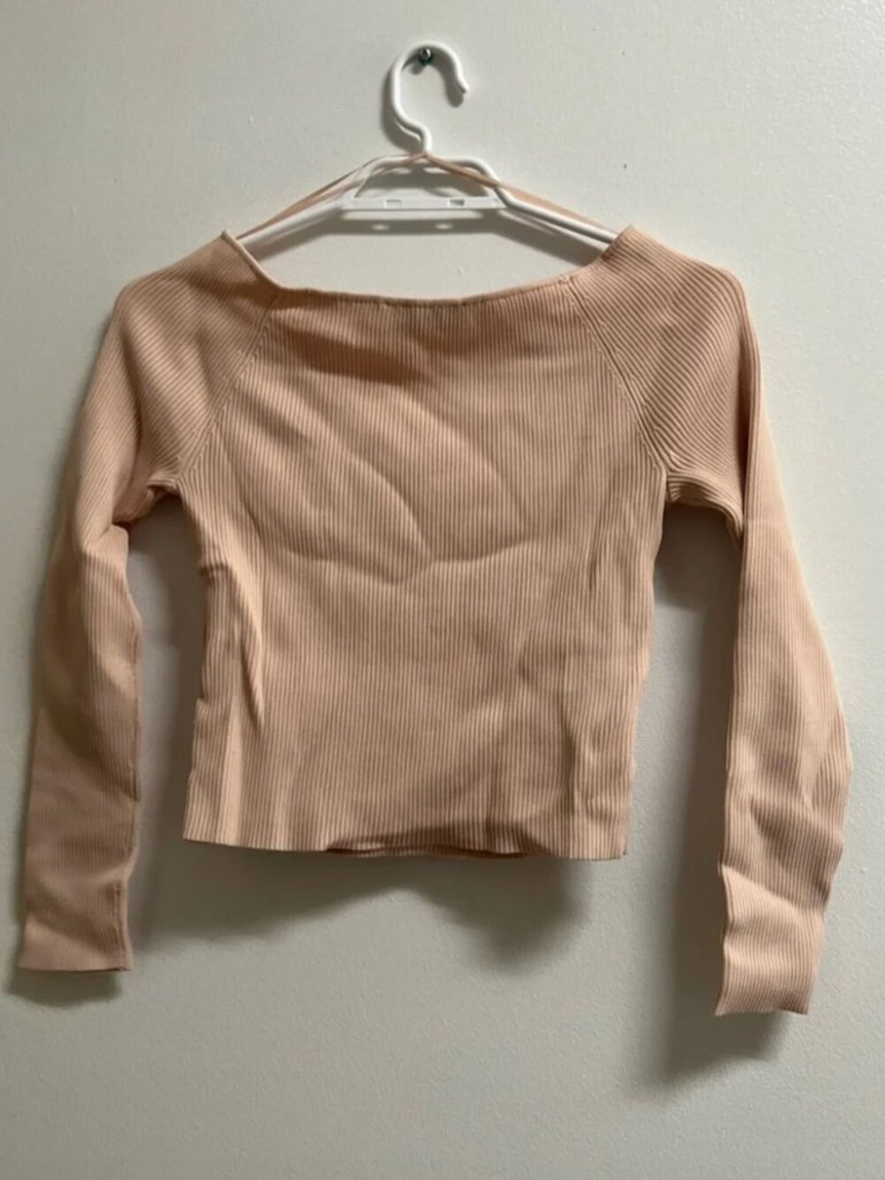 Zara Knit Balletcore Crop Top S - Picture 3 of 3